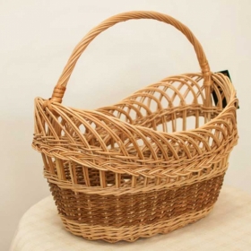 Корзина из натуральной лозы